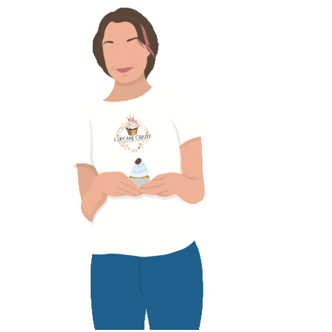 Cupcake Crazee Sticker