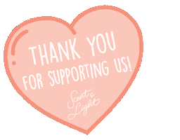 Thanks Thank You Sticker by scentandlight