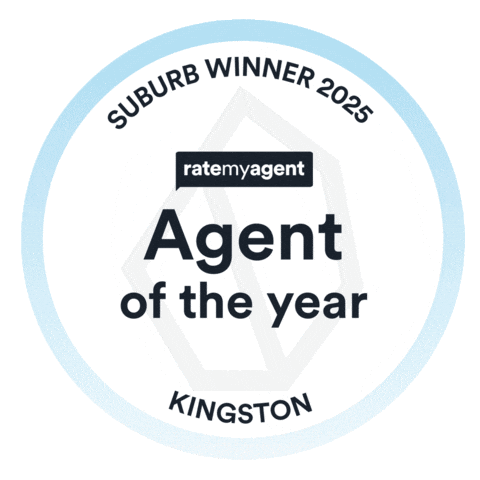 Just Listed Sticker by Harcourts Huon Valley