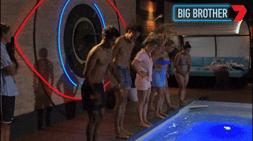 Jumping Big Brother GIF by Big Brother Australia