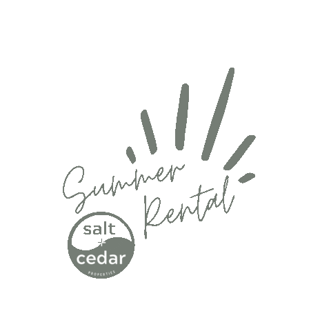 Salt and Cedar Properties Sticker