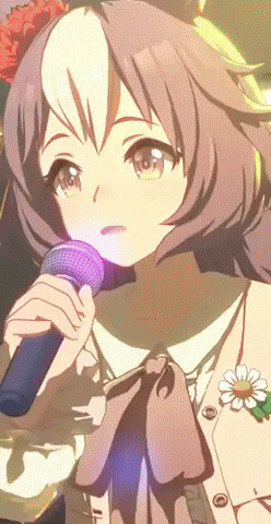 Uma Musume Pretty Derby Singing GIF