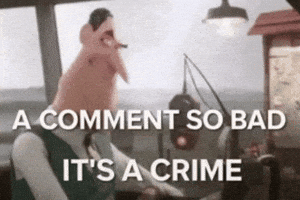 Worst Comment Ever GIF