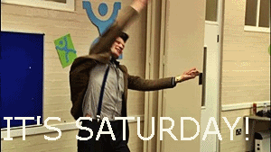 I hope everyone has an amazing Saturday