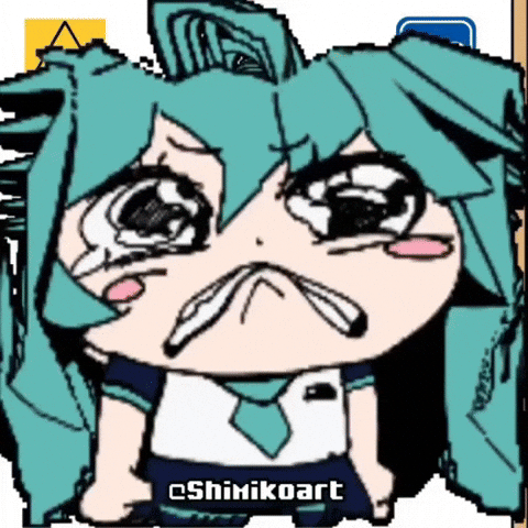 Hatsune Miku Cry GIF