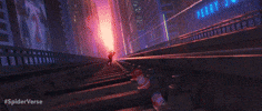 Swinging Spider-Man GIF by Spider-Man: Across The Spider-Verse