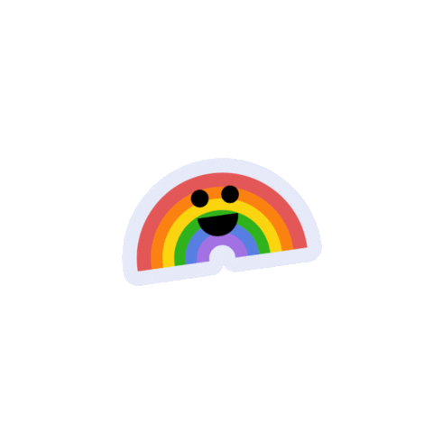 Rainbow Love Sticker by iBillete