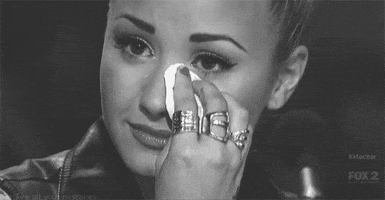 Demi Lovato Crying GIF