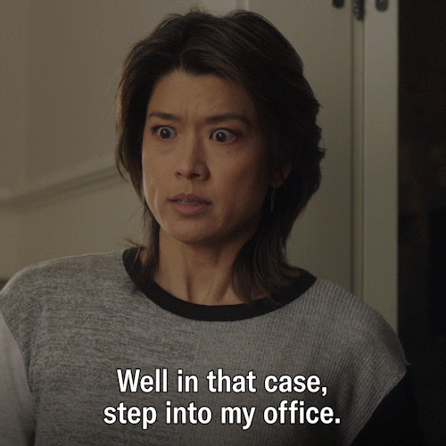 Joking Grace Park GIF by ABC Network