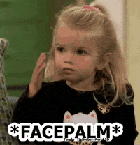 Facepalm Sticker by Gastreet for iOS & Android | GIPHY