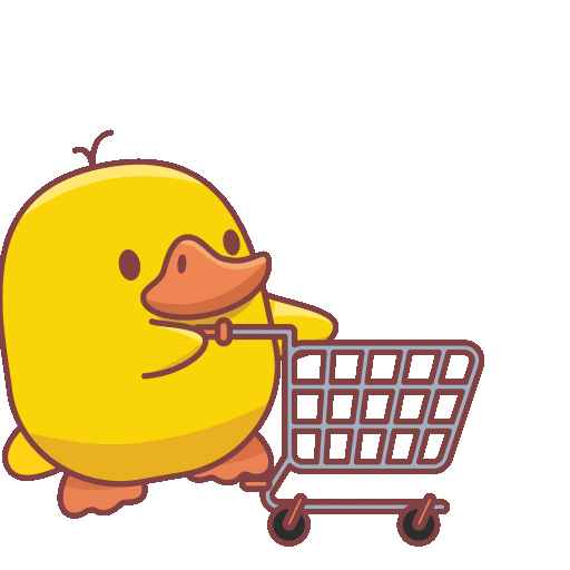 Shopping Love Sticker by FOMO Duck