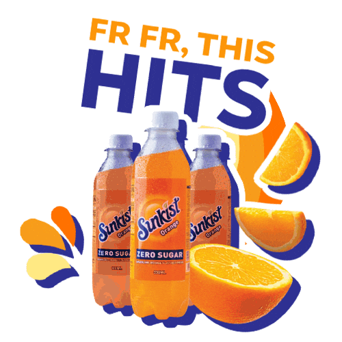 Sticker by Sunkist Zero Sugar