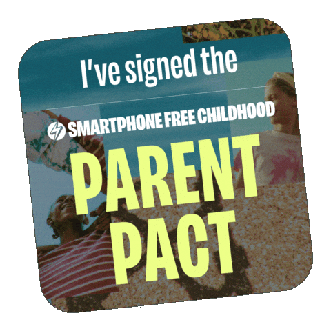 Parent Pact Sticker by Smartphone Free Childhood