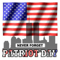 American Flag Patriot Day GIF
