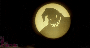 the nightmare before christmas laughing GIF
