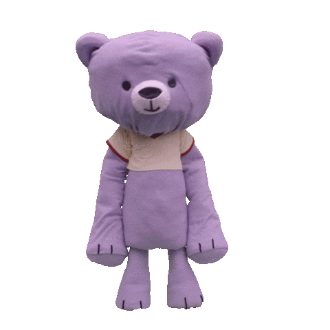 Happy Teddy Bear Sticker by Teddy Too Big