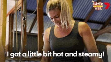 Hard Work Sweating GIF by Channel 7