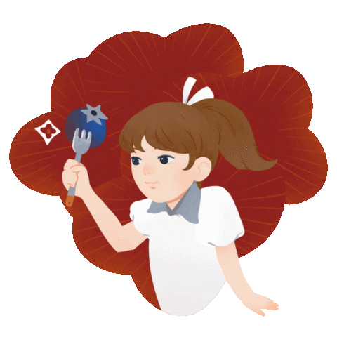 Girl Sticker