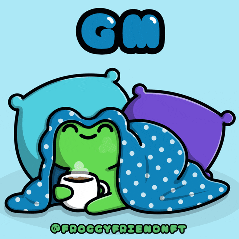 Happy Good Morning GIF by Froggy Friends