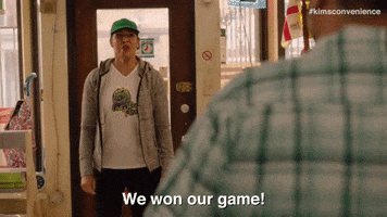 Excited Paul Sun-Hyung Lee GIF by Kim's Convenience