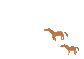 Horses Effects Sticker by Botanikids