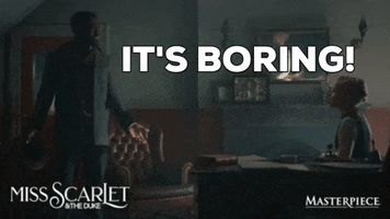 Bored Meh GIF by MASTERPIECE | PBS
