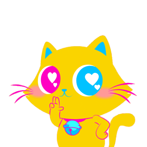 Cats Love Sticker