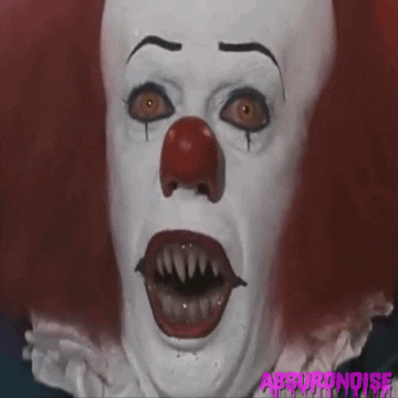pix Scary Pennywise Gifs tim curry horror gif by absurdnoise