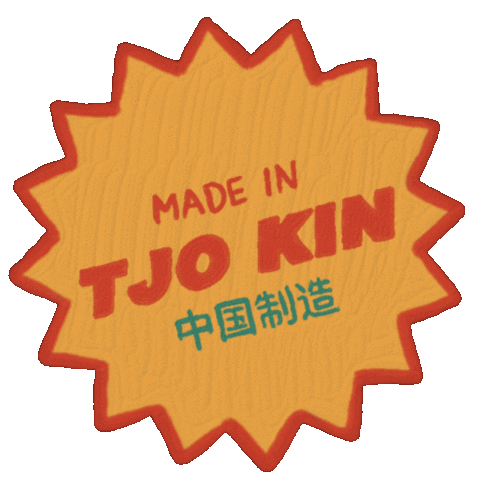 Chinese Orange Sticker by Portacaba