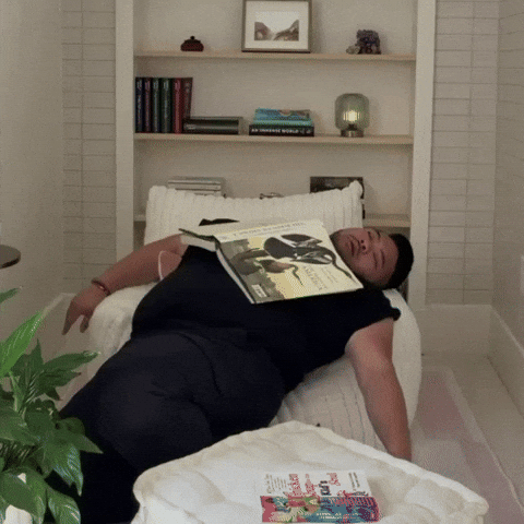 Book Dreaming GIF