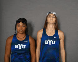 Sunglasses Trackfield GIF by BYU Cougars