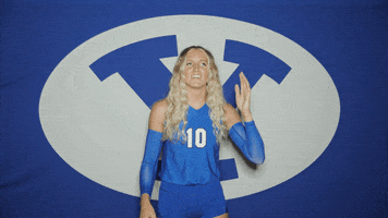 Hype Up GIF by BYU Cougars