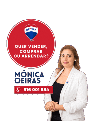 Monica Oeiras Sticker by Remax Grupo Visão