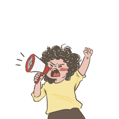 Scream Rage Sticker