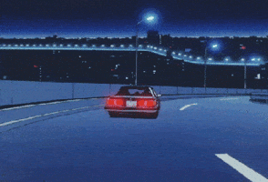 driving wicked city GIF