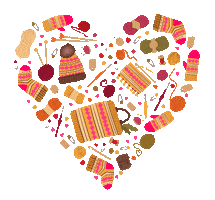 Christmas Crochet Sticker