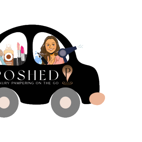 PoshedOnTheGo Sticker
