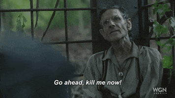 kill me now wgn america GIF by Outsiders