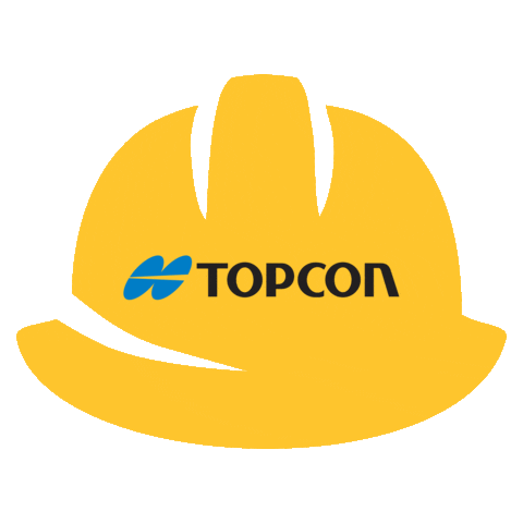 Construction Hard Hat Sticker by Topcon Positioning Systems