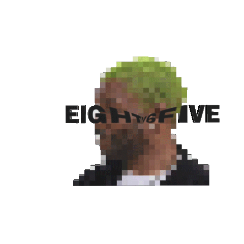 EIGHTY6FIVE Sticker