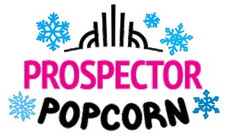 Snow Popcorn Sticker by ProspectorTheater