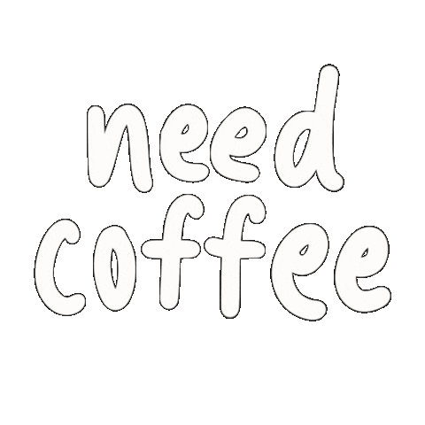 Illustration Coffee Sticker