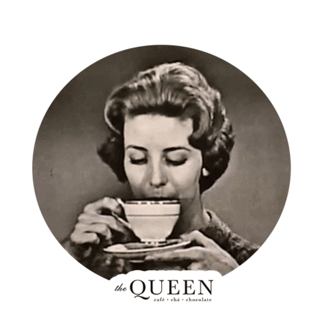 thequeencafe Sticker