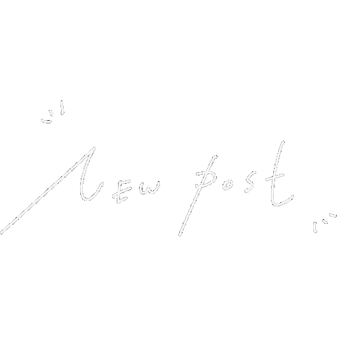 New Post Check Sticker