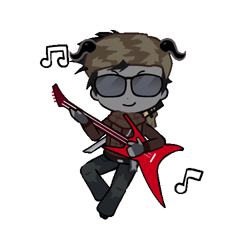 Guitar Commission Sticker