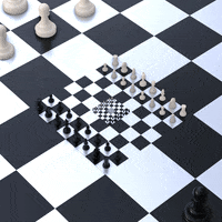 Spin Chess GIF by Feliks Tomasz Konczakowski