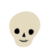 Day Of The Dead Halloween Sticker by Meri Meri