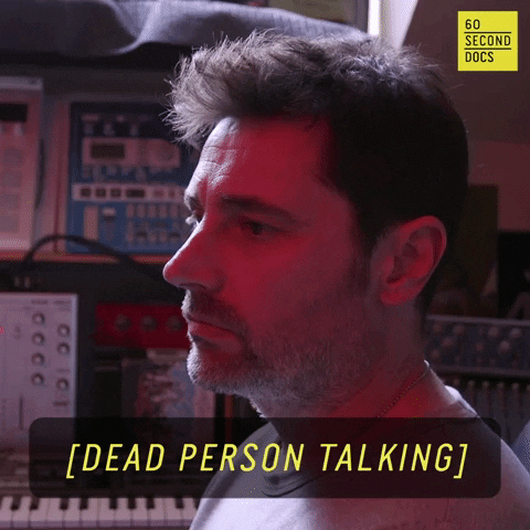 Ghost Talking GIF by 60 Second Docs