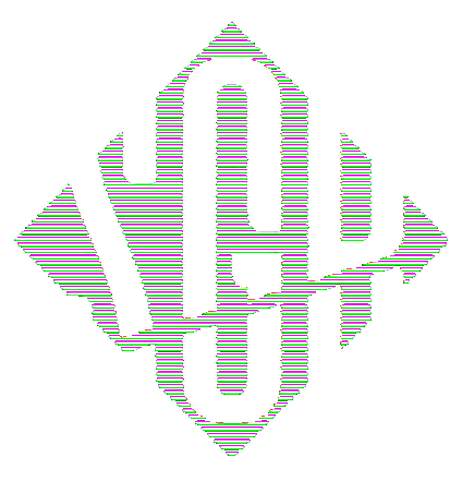 Black Galley Sticker