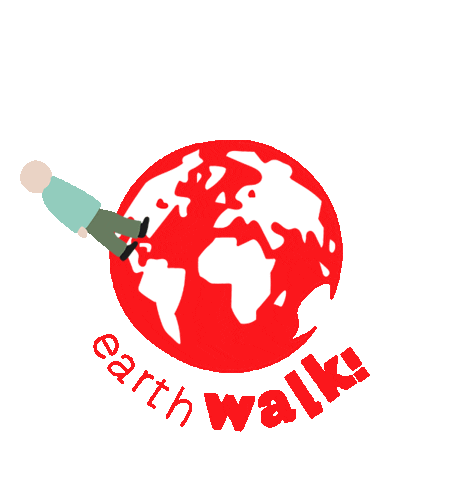 EarthWalk Sticker